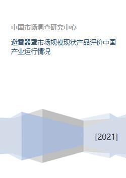 中國避雷器罩及防雷器市場現(xiàn)狀、產(chǎn)品評價與產(chǎn)業(yè)運(yùn)行分析